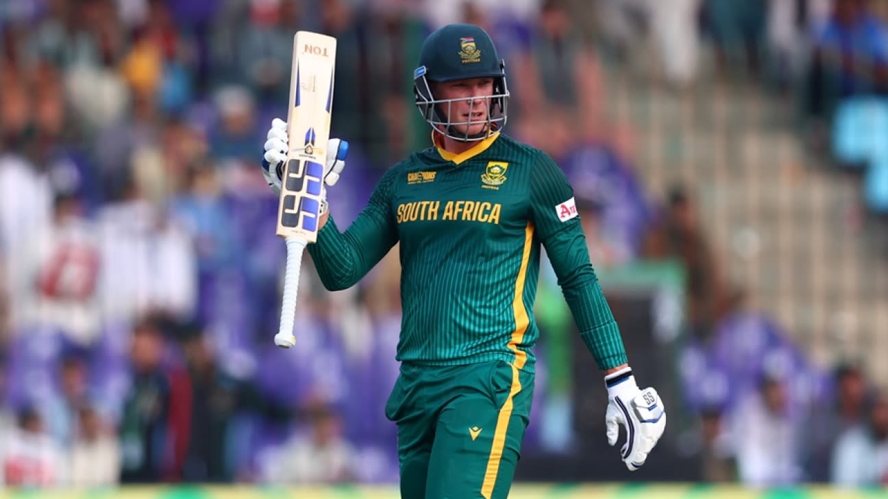 Champions Trophy 2025 – South Africa’s Rassie van der Dussen at peace with uncertainty over future