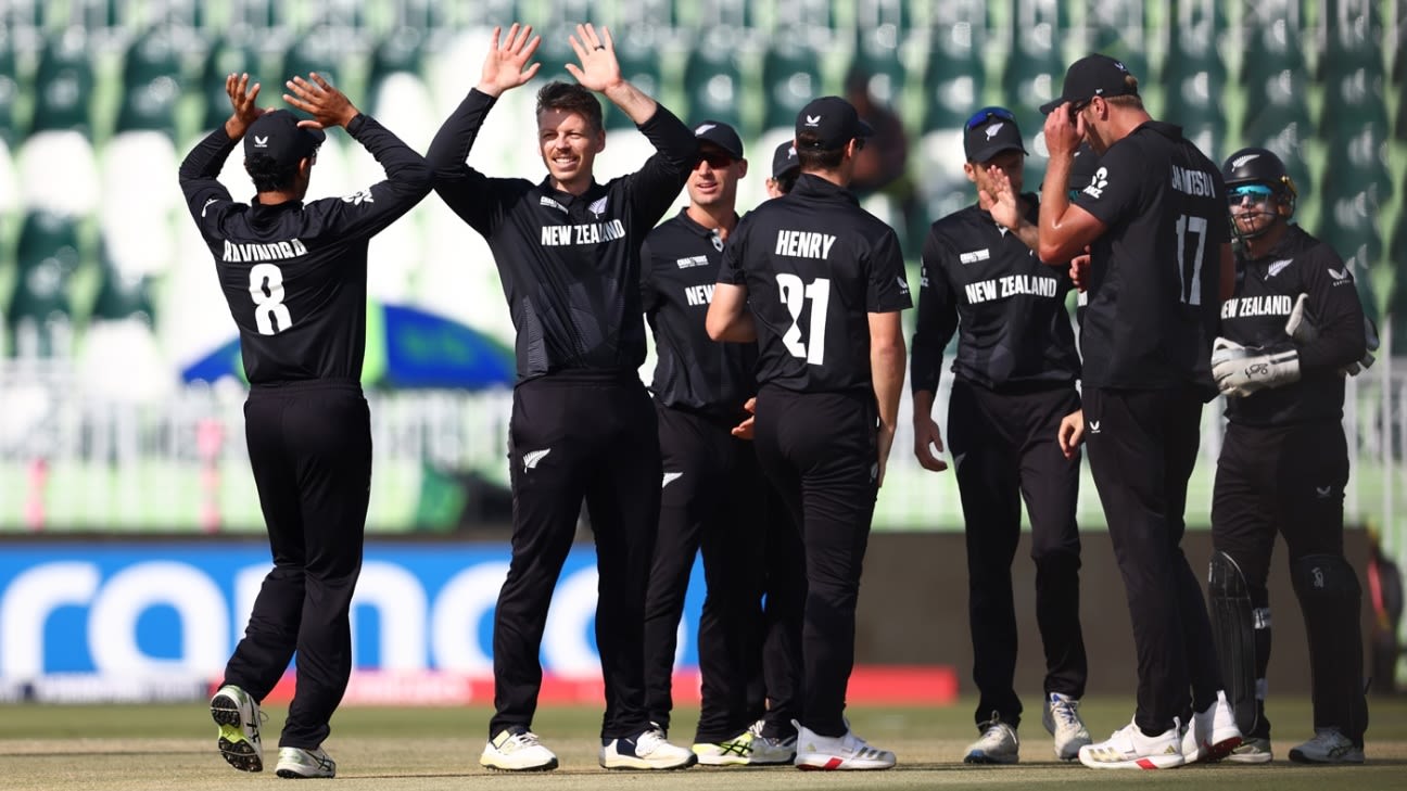 Champions Trophy 2025 – New Zealand, India through to semi-finals