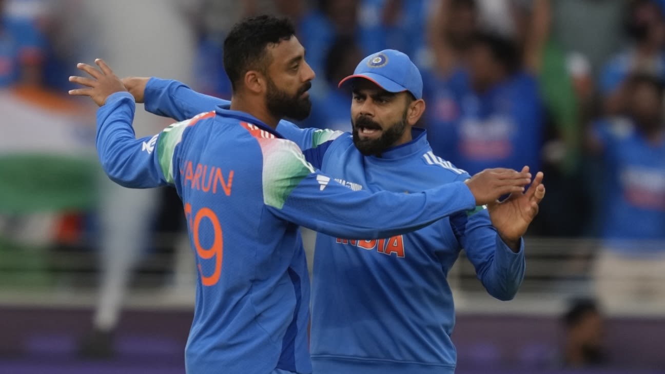 Champions Trophy 2025 – Kumble – ‘Exceptional’ Varun has consistently won matches in last one year