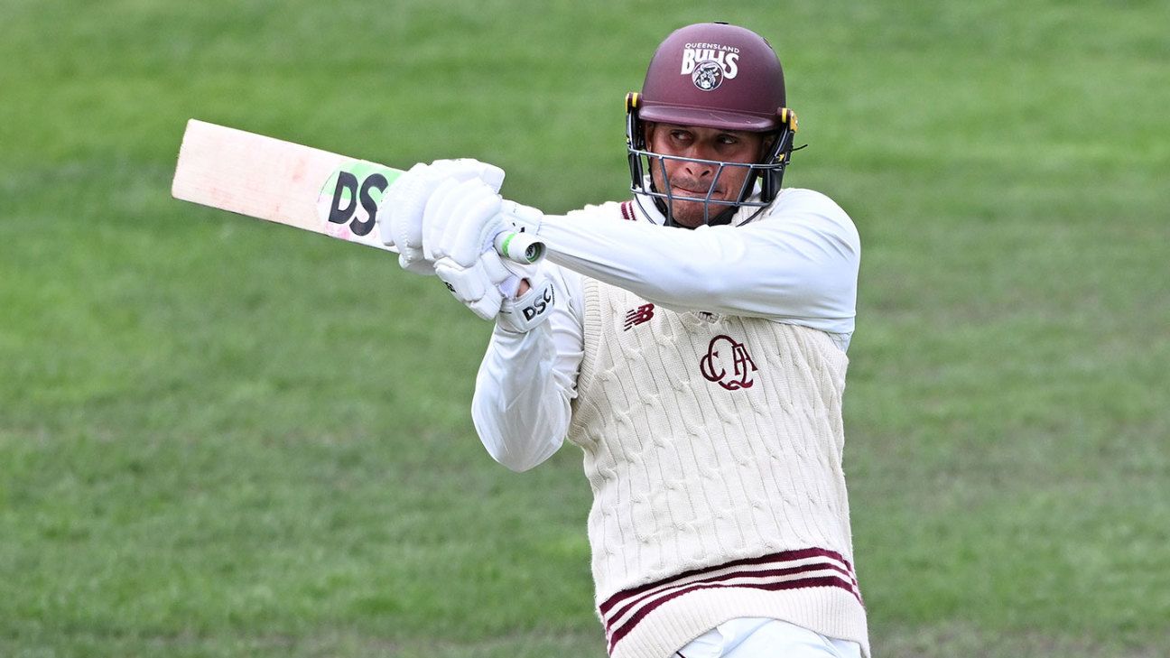 Sheffield Shield 2024/25, TAS vs QLD 26th Match Match Report, March 06 – 09, 2025