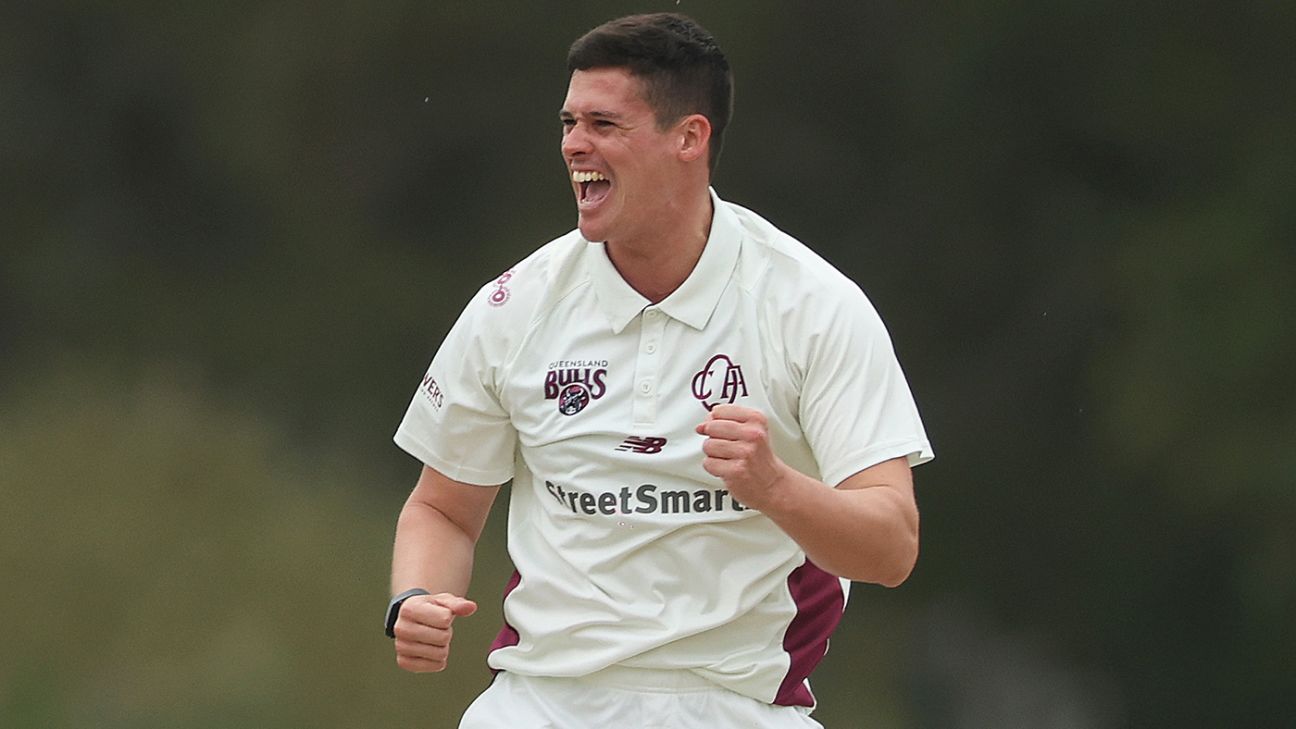 Queensland seamer Guthrie signs three-year Northamptonshire contract